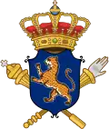Escudo de armas del Reino de Sedang (1888-1890)