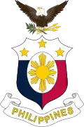 Escudo de armas de corta duración de la Mancomunidad Filipina (1940)