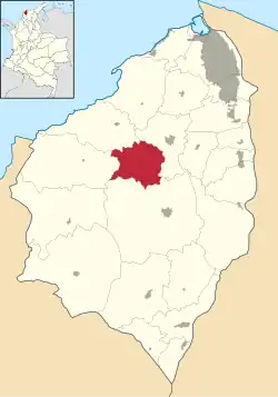 Usiacurí ubicada en Atlántico (Colombia)