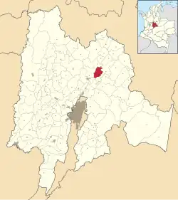 Nemocón ubicada en Cundinamarca