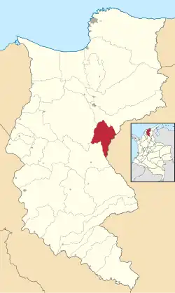 Algarrobo ubicada en Magdalena (Colombia)