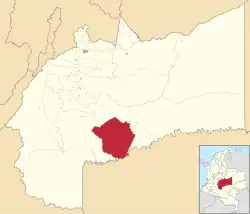 Puerto Rico ubicada en Meta (Colombia)