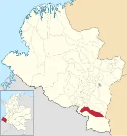 Potosí ubicada en Nariño (Colombia)