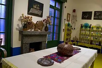 Comedor de la Casa Azul