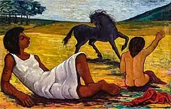 File:Composición, Óleo sobre lienzo, 92 x 141 cm., 1960,.jpg