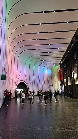 Conexión con estación Tobalaba