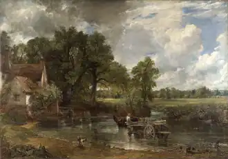 John Constable - La carreta de heno (1821)