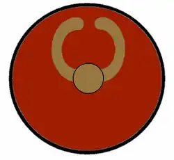 Escudo de los Milites secundae Flaviae.