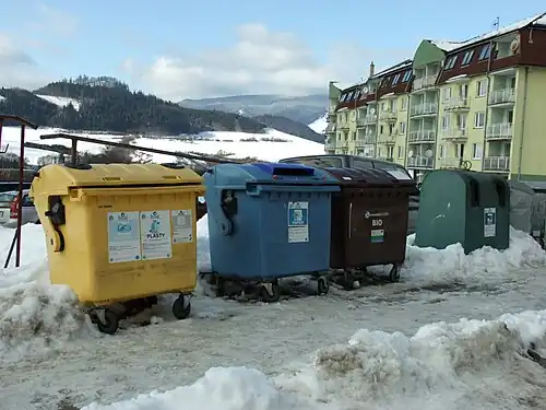 Constenedores basura dosmestica