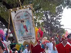 Comparsa de danzantes.