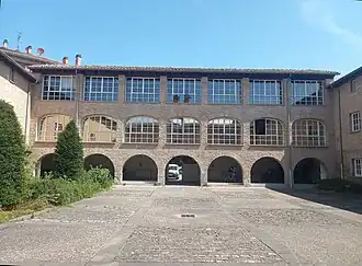 Claustro grande en la zona norte