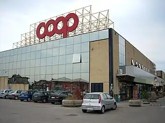 El actual logo de coop (basado en el anterior de Steiner)