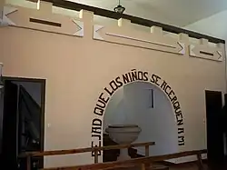 Coro y parte trasera de la iglesia