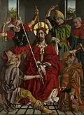 Maestro de la Sisla (atrib.), Coronación de espinas e improperios (c. 1480-1510)
