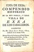 Historia de Ejea de los Caballeros por el benedictino José Felipe Ferrer y Racax (1790)