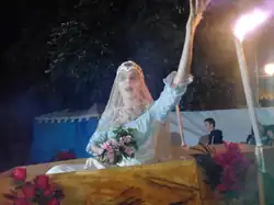 Fuegos fatuos y el entierro de la princesa.