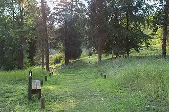 El antiguo Craonne, actual arboreto.