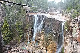 Cascada de Cusárare.
