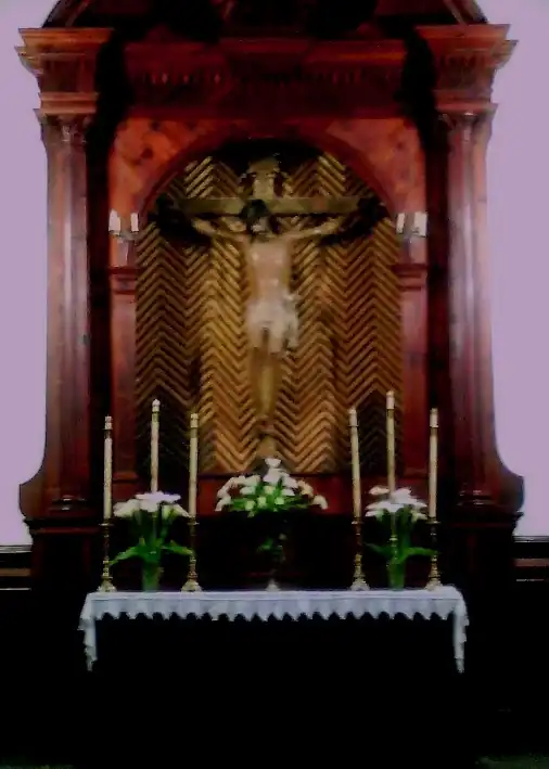 Retablo del Cristo de la Misericordia.