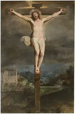 Cristo en la Cruz, por Federico Barocci, 1604.