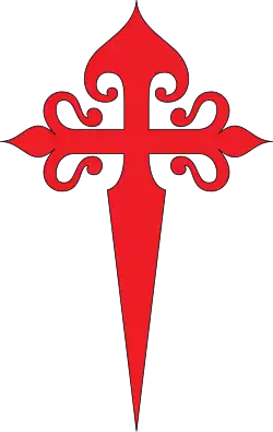 Orden De Santiago de la cual la villa de La Zarza fue encomienda