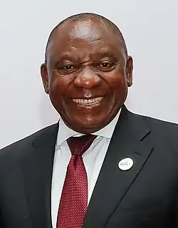 Cyril Ramaphosa, Sudáfrica.