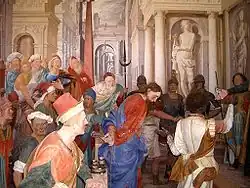 Capilla XXVII: Jesús ante Pilatos