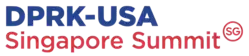 Logo of the 2018 North Korea–United States summit, used by Singapore