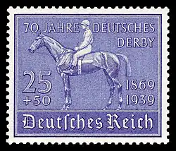 70 años Derby alemán Das Blaue Band MiNr. 698