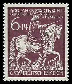 Conde Anton Günther MiNr. 907