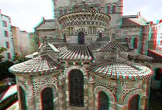 La cabecera en relieve anagliptico