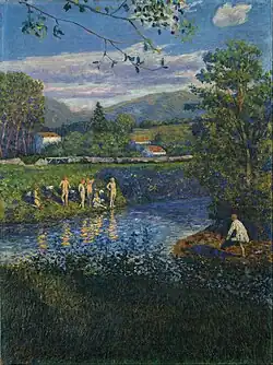 El baño en Rentería (1900). Museo de Bellas Artes de Bilbao.