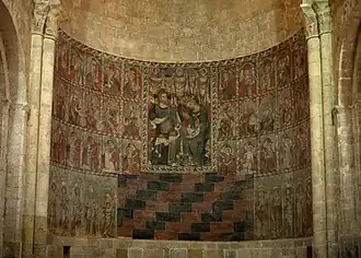 Ábside de San Miguel de Daroca.