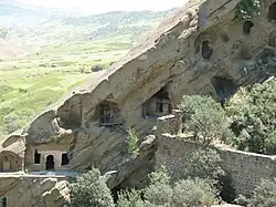 Celdas de los monjes.