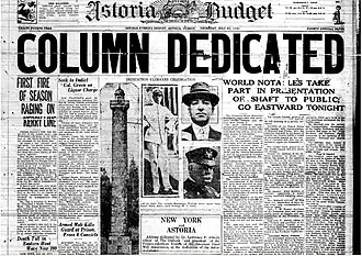 Periódico del día de la dedicación.