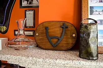 Hierro de la ganadería de Valdellán.