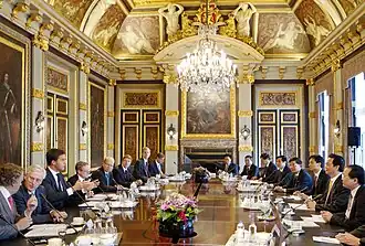 Trêveszaal (1696-1697) en el Binnenhof de La Haya