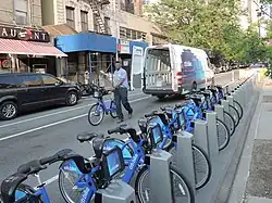Entregando Citi Bike