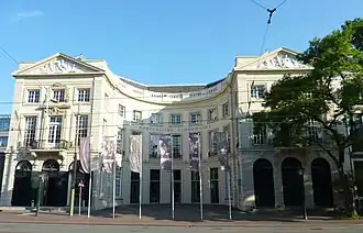 Koninklijke Schouwburg ('Real Teatro) (1766, Palacio), 1802-1804 (Teatro)) en la Korte Voorhout de La Haya