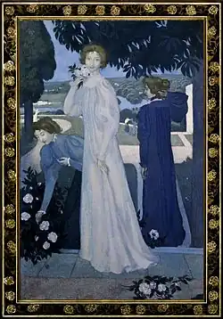 Retrato de Yvonne Lerolle en Tres aspectos (1897)