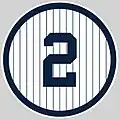 Derek Jeter (SS). Retirado el 14 de mayo de 2017.