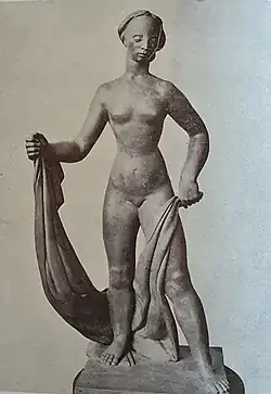 Desnudo en piedra. 1953