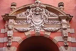 Detalle de la foto anterior (Hôtel Desplats).