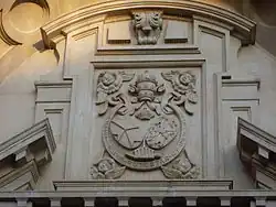 Detalle de la fachada.