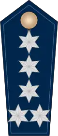 Insignias of a Erster Polizehauptkommissar