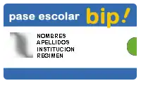Pase escolar bip!