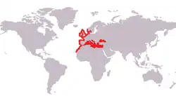 Distribución de la lubina