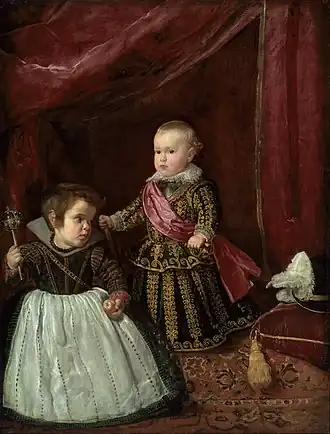 El príncipe Baltasar Carlos con un enano (1631), Museo del Prado.