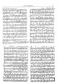 Partitura del himno Hacia el Sol (1924).