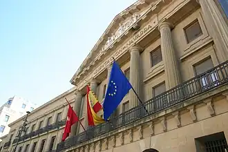 Palacio de Navarra, sede de la Diputación Foral